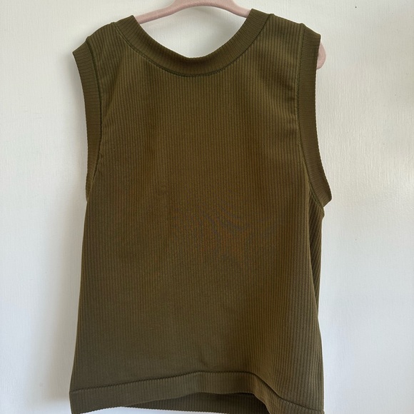 Athleta Tops - Athleta Olive Green Tank Top